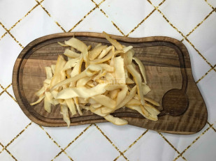 Треска соломка с перцем: Кальмар полукольца