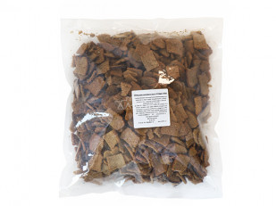 Ресторанные гренки с беконом: Гренки черные со вкусом холодца с хреном