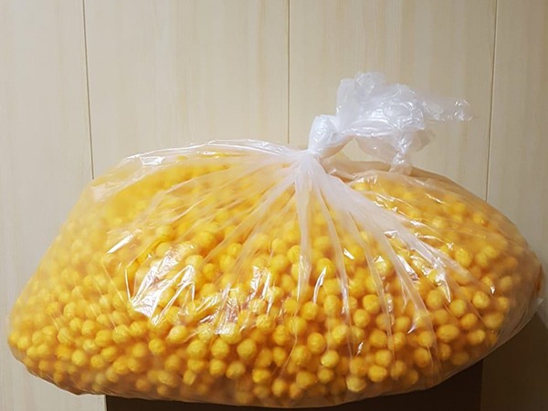 Кукурузные шарики со вкусом сыра в Ново-Переделкино
