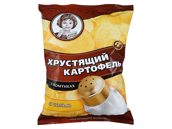 Картофельные чипсы "Девочка" 40 гр. в Ново-Переделкино