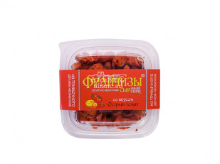 Сыр к пиву: Фрайчизы со вкусом острый томат (100 гр.)