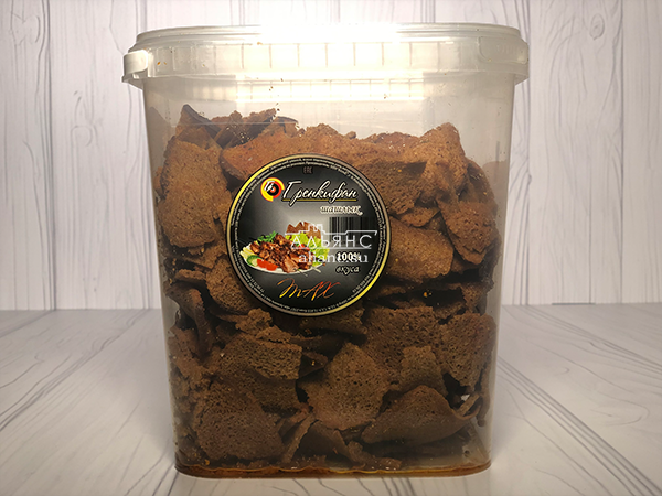 Ржаные гренки со вкусом шашлыка в Ново-Переделкино