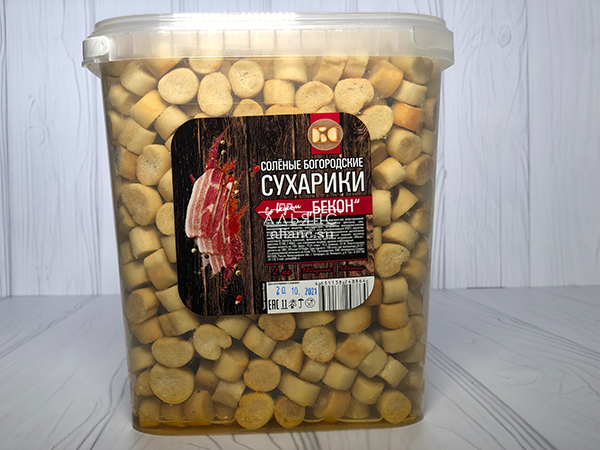 Сухарики с беконом в Ново-Переделкино