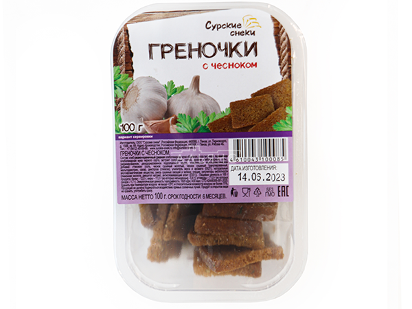 Сурские гренки с Чесноком (100 гр) в Ново-Переделкино