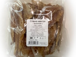 Снеки к пиву: Минтай спинка широкая (МиЛара)