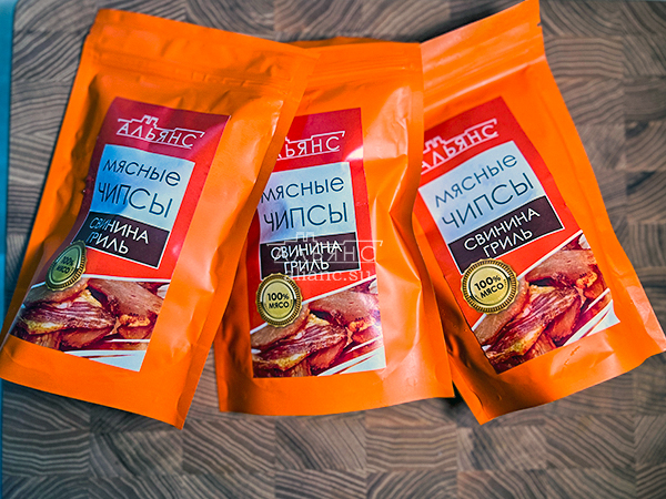 Мясо (АЛЬЯНС) вяленое свинина "Гриль" 50 гр. в Ново-Переделкино