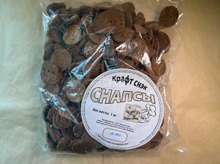 Чипсы из лаваша: СНАПСЫ гренки со вкусом холодец и хрен