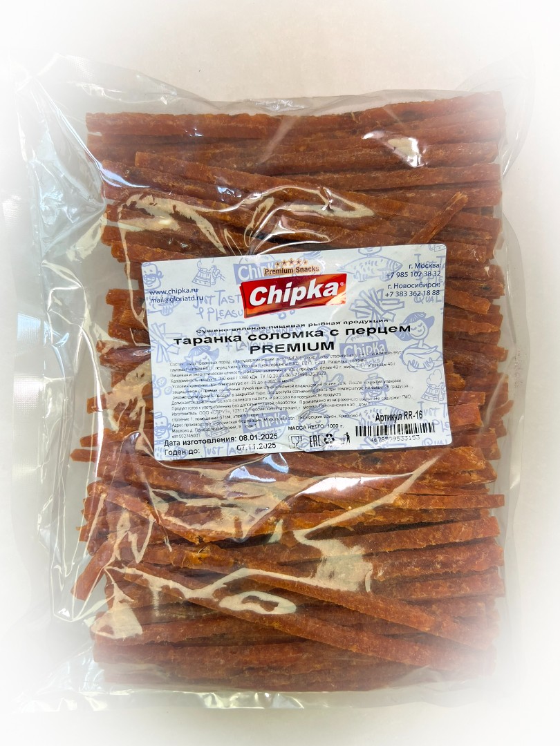 Таранка с перцем (соломка) (Chipka ПРЕМИУМ) в Ново-Переделкино