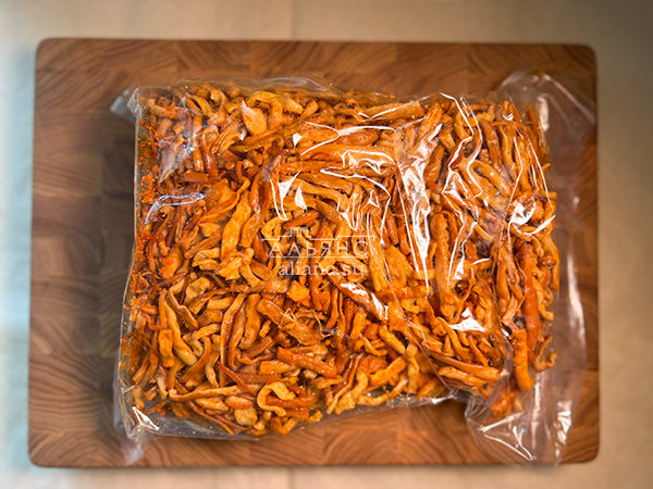 Нитка ЖАРЕНАЯ "Тайский перец" Oktobersnack 1 кг (сырный продукт) в Ново-Переделкино