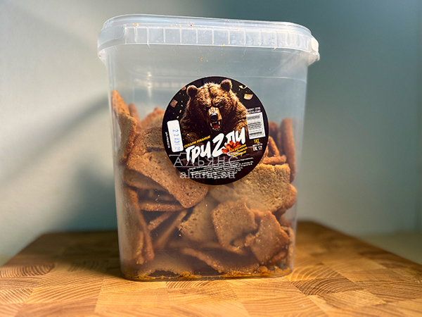 Ведро Ржаные гренки со вкусом Крылышки Барбекю (1 кг) в Ново-Переделкино