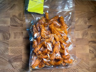 Сырный продукт ФЕРМЕРСКИЙ охота белая: Жареный сыр СПАГЕТТИ 