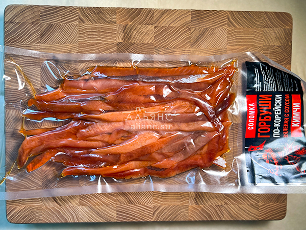 Горбуша соломка по-корейски в Ново-Переделкино