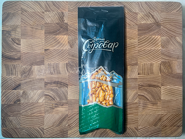 Сыр 60 гр ГОРНЫЙ СЫРОВАР (Бочонок копчёный с аджикой) в Ново-Переделкино