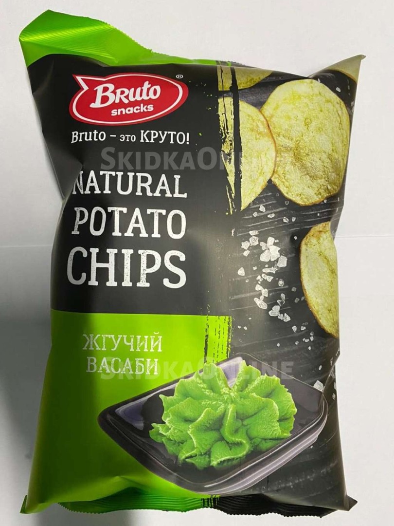 Картофель «Бруто» со вкусом васаби 130 гр. в Ново-Переделкино